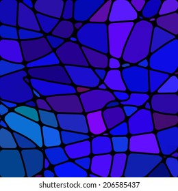 abstract stained-glass mosaic background