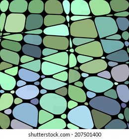 abstract stained-glass mosaic background