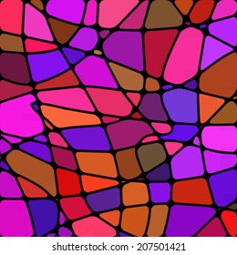 abstract stained-glass mosaic background