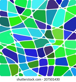 abstract stained-glass mosaic background