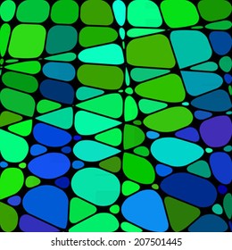 abstract stained-glass mosaic background