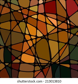 abstract stained-glass mosaic background