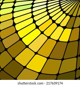 abstract stained-glass mosaic background