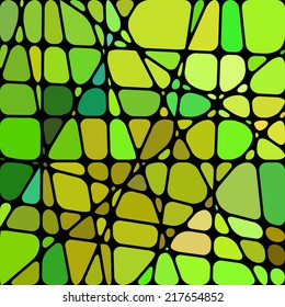 abstract stained-glass mosaic background