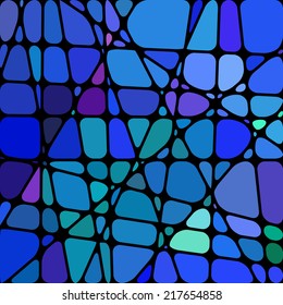 abstract stained-glass mosaic background