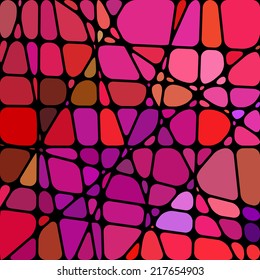 abstract stained-glass mosaic background