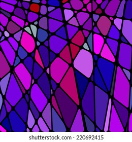 abstract stained-glass mosaic background