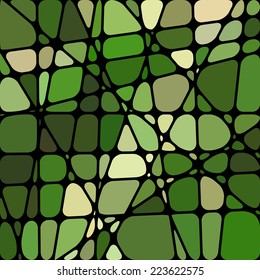 abstract stained-glass mosaic background