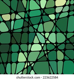 abstract stained-glass mosaic background