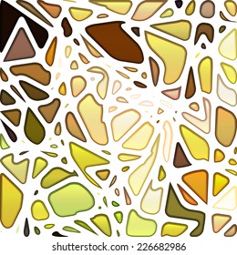 abstract stained-glass mosaic background