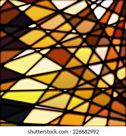 abstract stained-glass mosaic background