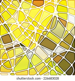 abstract stained-glass mosaic background