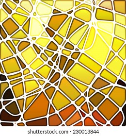 abstract stained-glass mosaic background