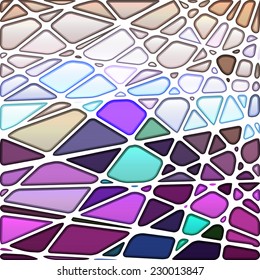 abstract stained-glass mosaic background