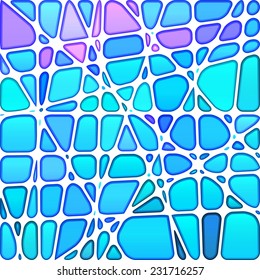abstract stained-glass mosaic background