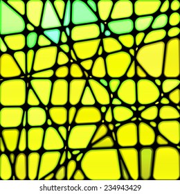 abstract stained-glass mosaic background