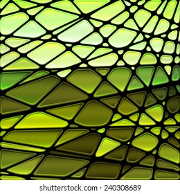 abstract stained-glass mosaic background