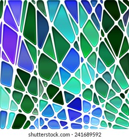 abstract stained-glass mosaic background