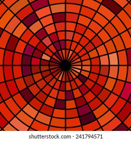 abstract stained-glass mosaic background