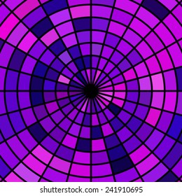 abstract stained-glass mosaic background