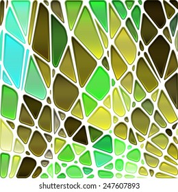 abstract stained-glass mosaic background