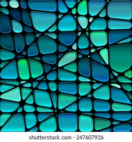 abstract stained-glass mosaic background