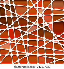 abstract stained-glass mosaic background