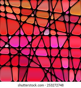 abstract stained-glass mosaic background
