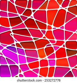 abstract stained-glass mosaic background