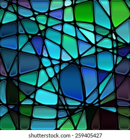 abstract stained-glass mosaic background 