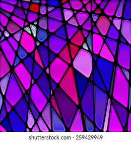 abstract stained-glass mosaic background 