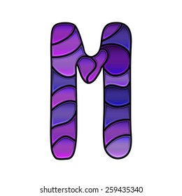 abstract stained-glass mosaic background
