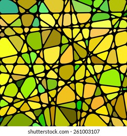 abstract stained-glass mosaic background