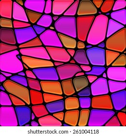 abstract stained-glass mosaic background