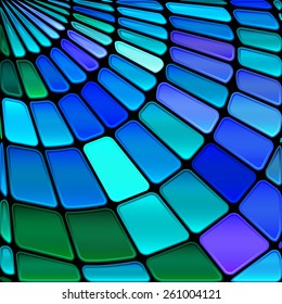 abstract stained-glass mosaic background