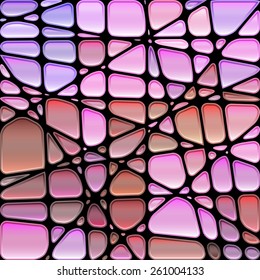 abstract stained-glass mosaic background