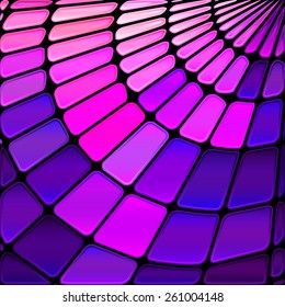 abstract stained-glass mosaic background