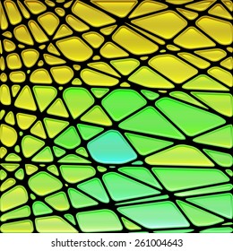 abstract stained-glass mosaic background