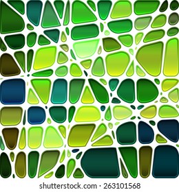 abstract stained-glass mosaic background