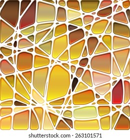 abstract stained-glass mosaic background