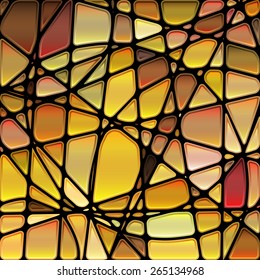 abstract stained-glass mosaic background