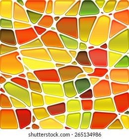 abstract stained-glass mosaic background