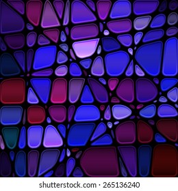 abstract stained-glass mosaic background