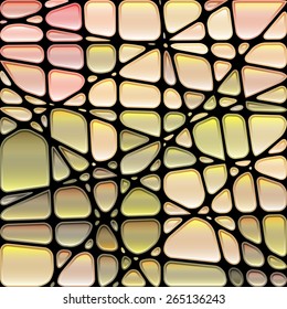 abstract stained-glass mosaic background