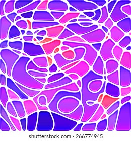 abstract stained-glass mosaic background