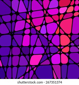 abstract stained-glass mosaic background