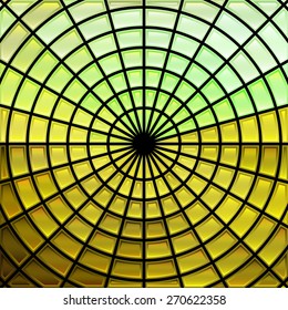 abstract stained-glass mosaic background