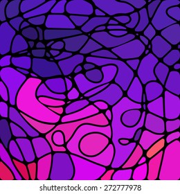 abstract stained-glass mosaic background