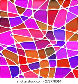 abstract stained-glass mosaic background