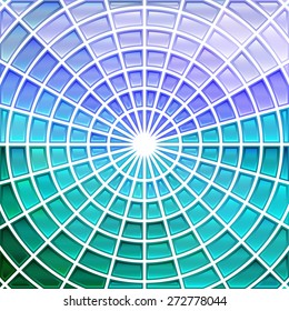 abstract stained-glass mosaic background
